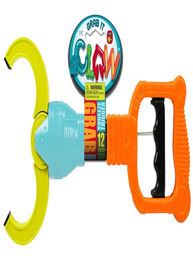 JA-RU Grab It 12 Inch Claw Grabber Toy (1 Grabber Toy). Plastic Robot Claw Grabbing Toys for Kids. Hand Eye Coordination Learning Toy. Toy Pickup Interactive Playtime Tool. Party Favor. 5617-1 - Image 1